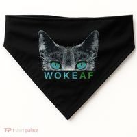 Woke AF USA-Made Doggie Bandana thumb 0