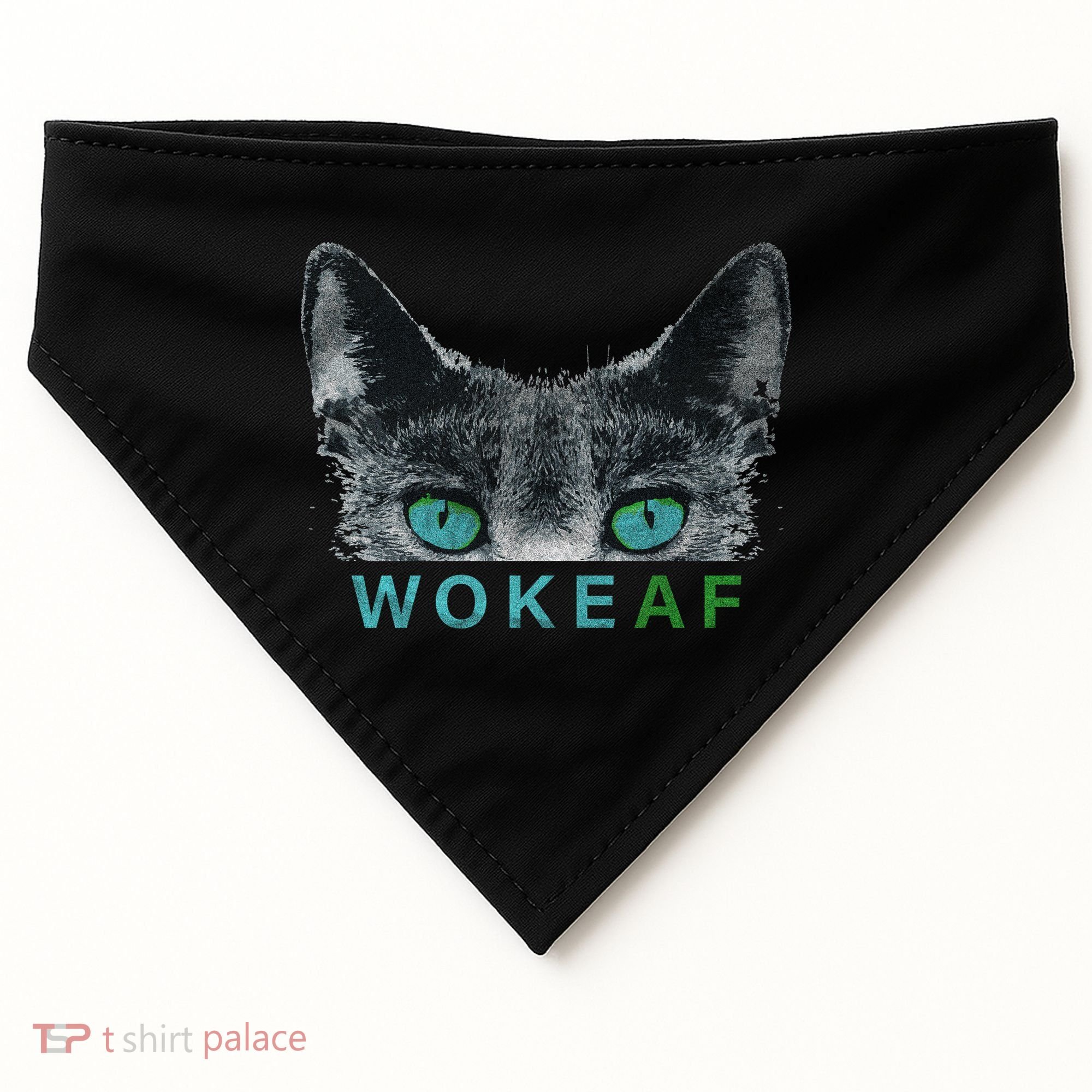 Woke AF USA-Made Doggie Bandana