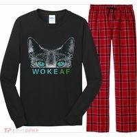 Woke AF Long Sleeve Pajama Set thumb 0