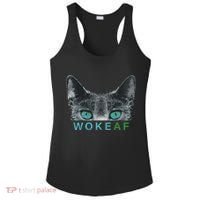 Woke AF Ladies PosiCharge Competitor Racerback Tank thumb 0