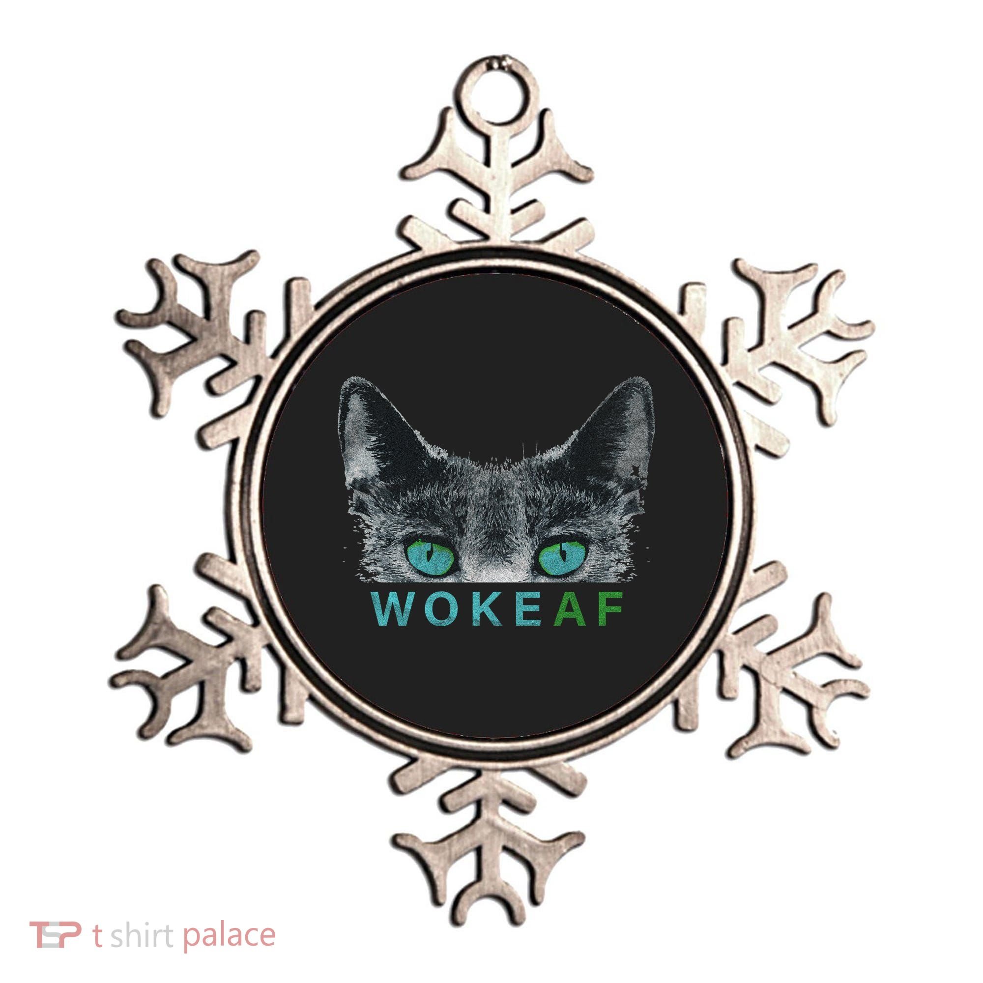 Woke AF Ornament
