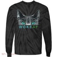 Woke AF Tie-Dye Long Sleeve Shirt thumb 0