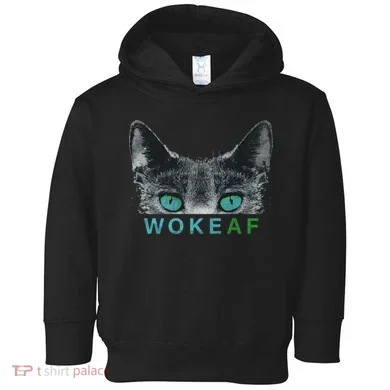 Woke AF Toddler Hoodie