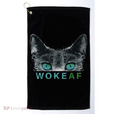 Woke AF Golf Towel