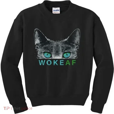 Woke AF Kids Sweatshirt