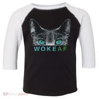 Woke AF Toddler Fine Jersey T-Shirt thumb 0