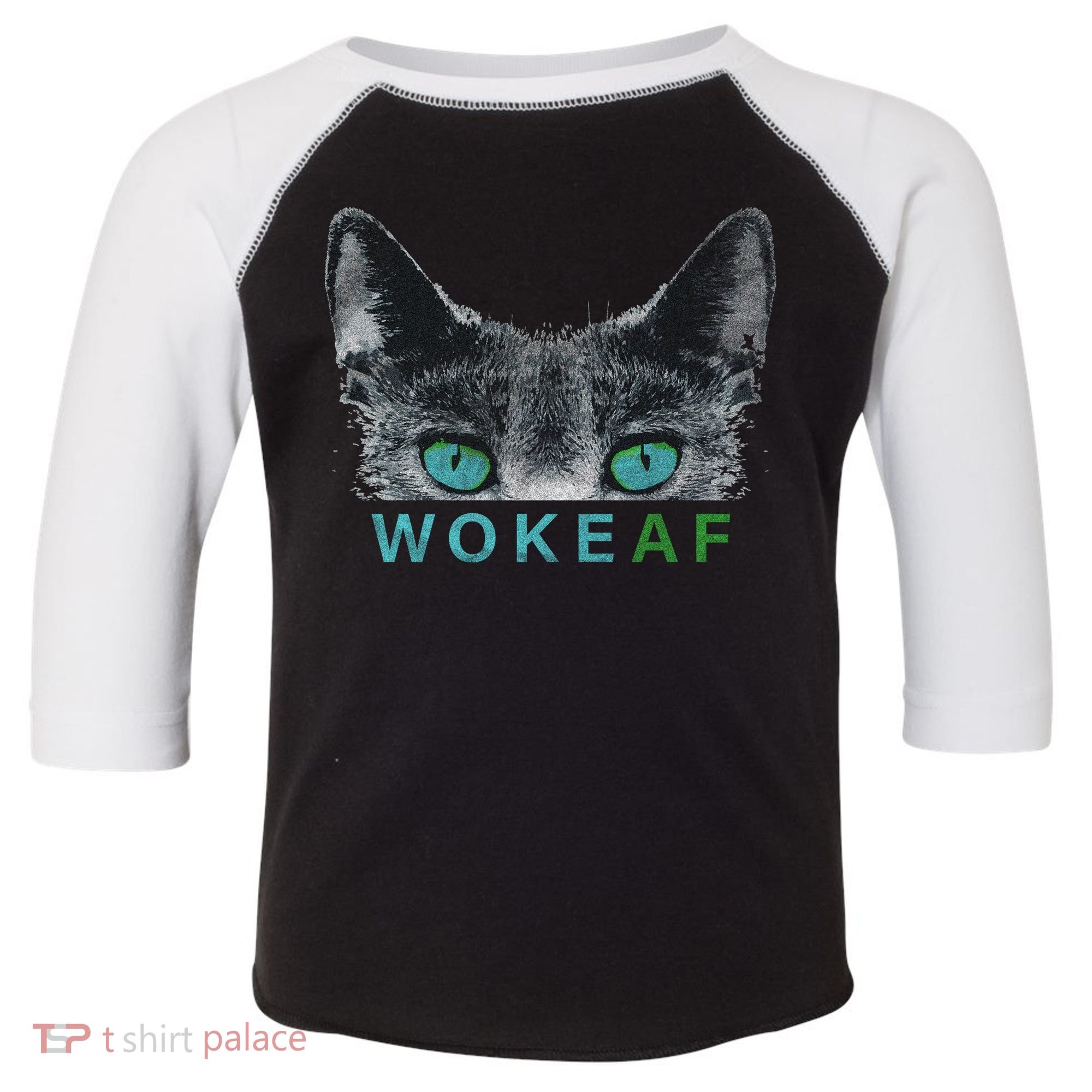 Woke AF Toddler Fine Jersey T-Shirt