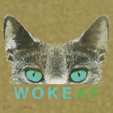Woke AF Garment-Dyed Women's Muscle Tee
