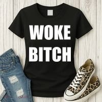 Woke Bitch Women's T-Shirt thumb 3