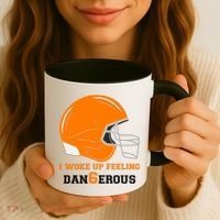 Woke Up Feeling Dan6erous (Dangerous) Coffee Mug thumb 3