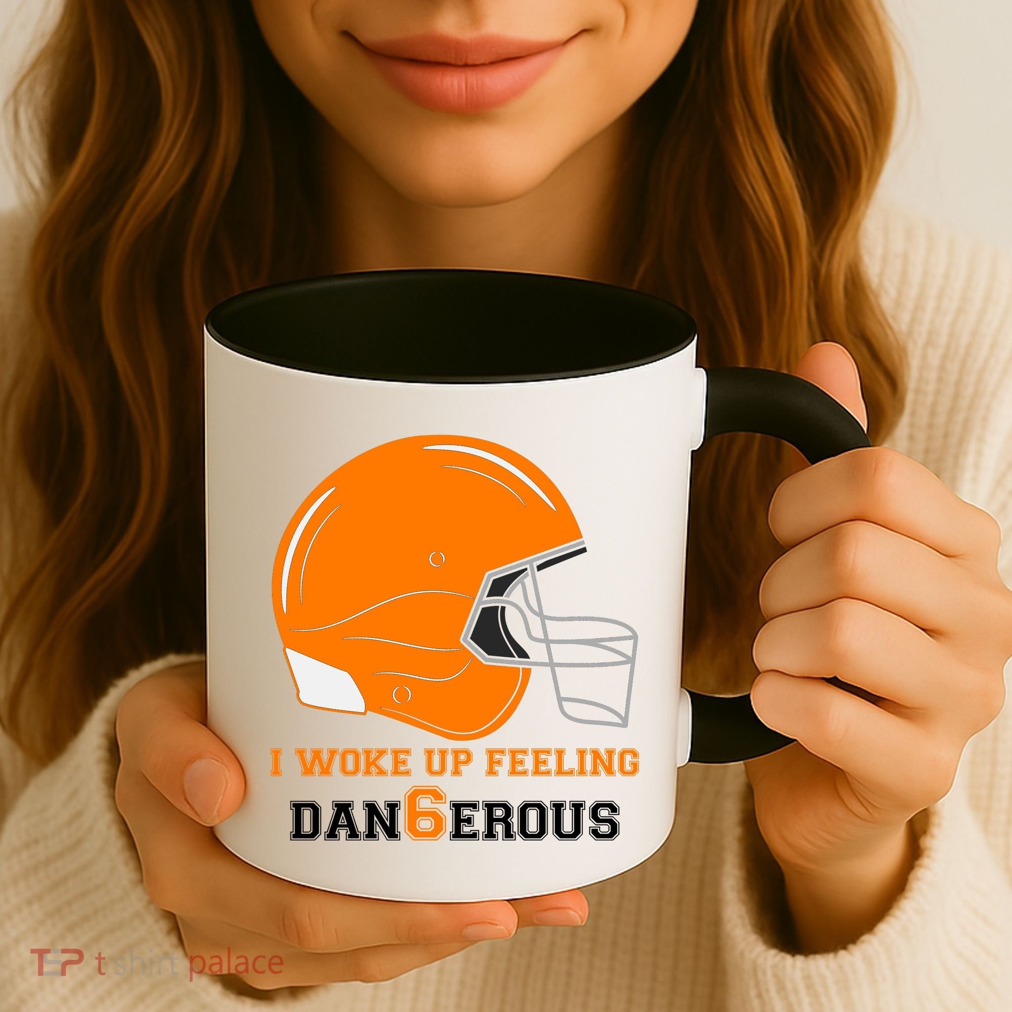 Woke Up Feeling Dan6erous (Dangerous) Coffee Mug