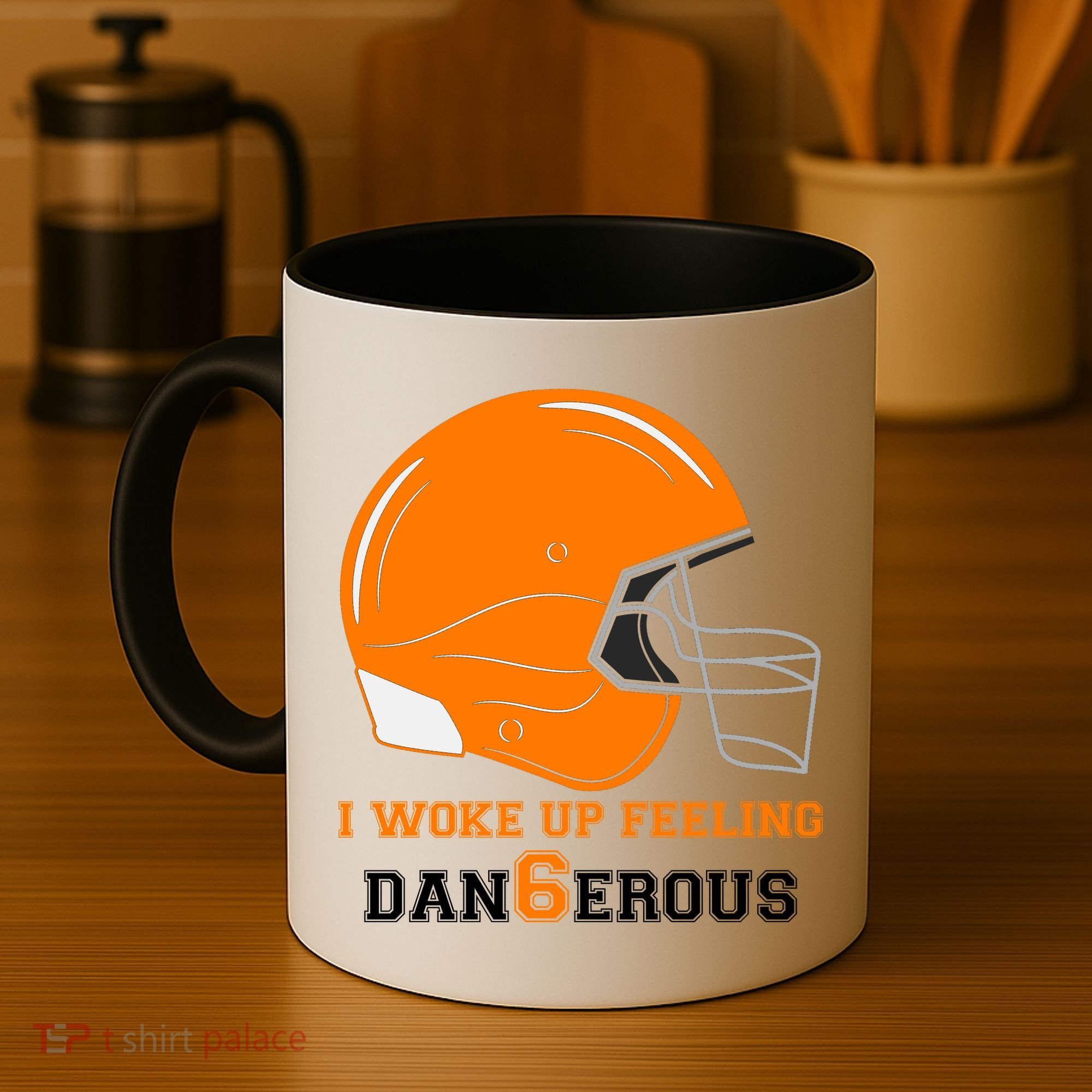 Woke Up Feeling Dan6erous (Dangerous) Coffee Mug