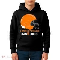 Woke Up Feeling Dan6erous (Dangerous) Kids Hoodie thumb 4