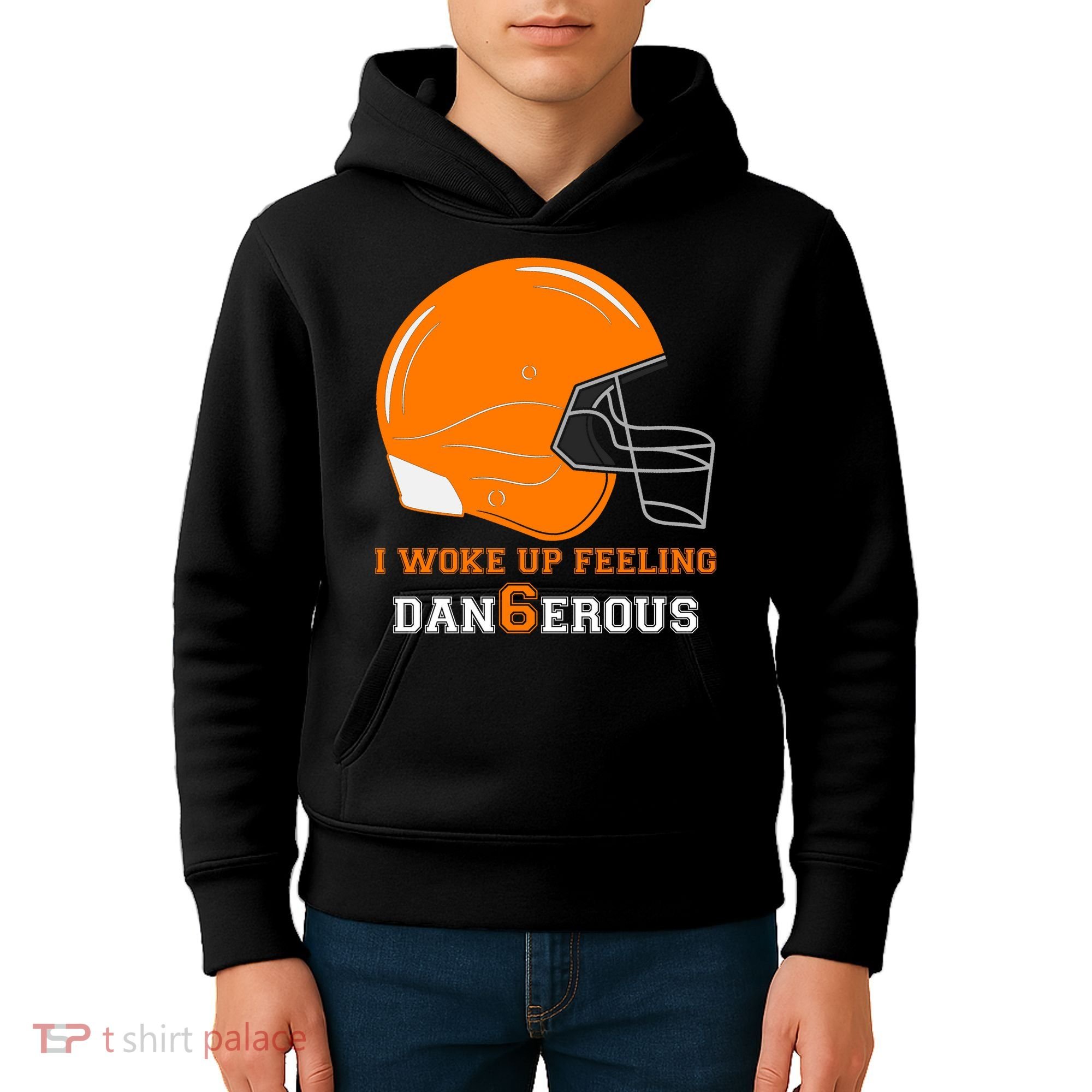 Woke Up Feeling Dan6erous (Dangerous) Kids Hoodie