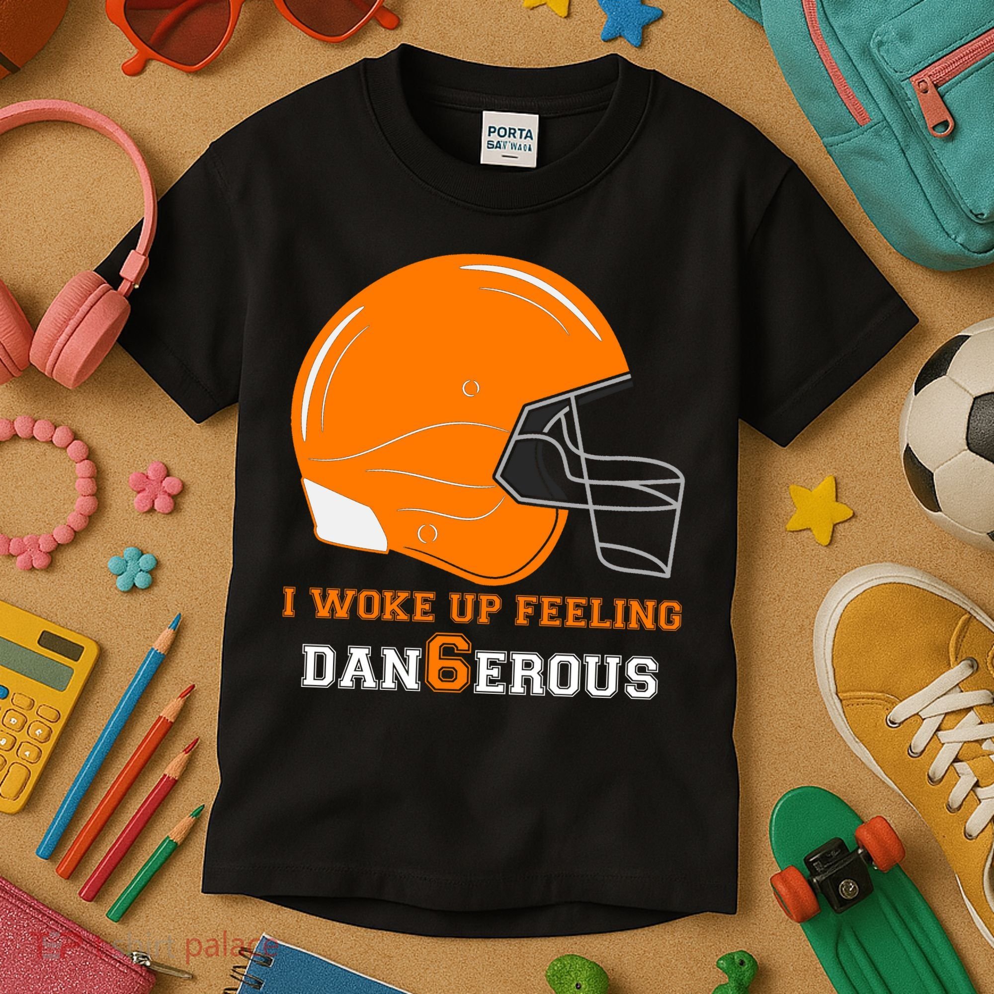 Woke Up Feeling Dan6erous (Dangerous) Kids T-Shirt