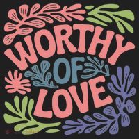 Worthy Of Love Inspirational Floral Pattern Hat thumb 2