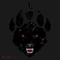 Wolf Claw Imprint Face Doggie Tank thumb 4