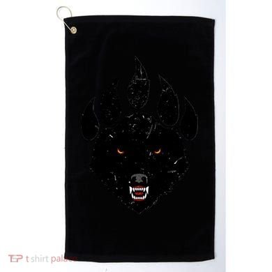Wolf Claw Imprint Face Golf Towel