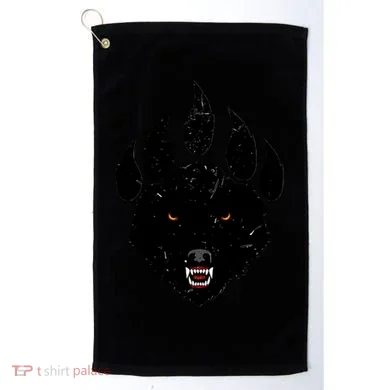Wolf Claw Imprint Face Golf Towel