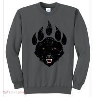 Wolf Claw Imprint Face Sweatshirt thumb 0