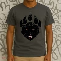 Wolf Claw Imprint Face T-Shirt thumb 3