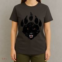 Wolf Claw Imprint Face T-Shirt thumb 4