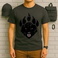 Wolf Claw Imprint Face T-Shirt thumb 6