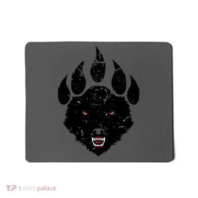 Wolf Claw Imprint Face Mousepad