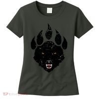 Wolf Claw Imprint Face Women's T-Shirt thumb 0