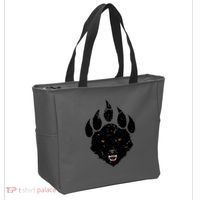 Wolf Claw Imprint Face Tote Bag thumb 2