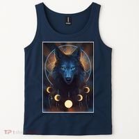 Wolf Dream Catcher Moon Phases  Tank Top thumb 2
