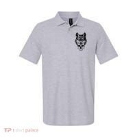 Wolf Head On Skull Graphic Polo thumb 0