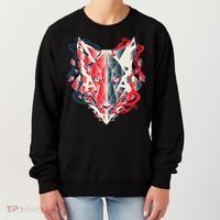 Wolf Head Polygonal Women's Sweatshirt thumb 0
