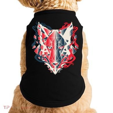 Wolf Head Polygonal Doggie Tank