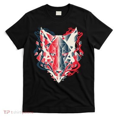 Wolf Head Polygonal T-Shirt
