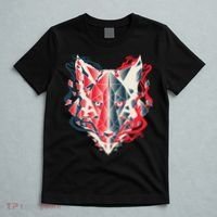 Wolf Head Polygonal T-Shirt thumb 5