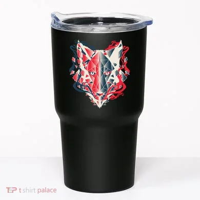 Wolf Head Polygonal Tumbler