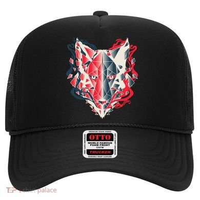 Wolf Head Polygonal Hat