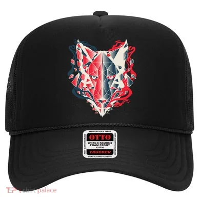 Wolf Head Polygonal Hat