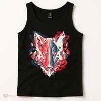 Wolf Head Polygonal Tank Top thumb 2