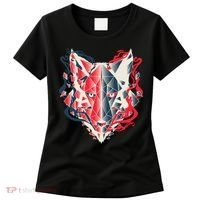 Wolf Head Polygonal Women's T-Shirt thumb 0