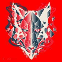 Wolf Head Polygonal Santa Hat thumb 1