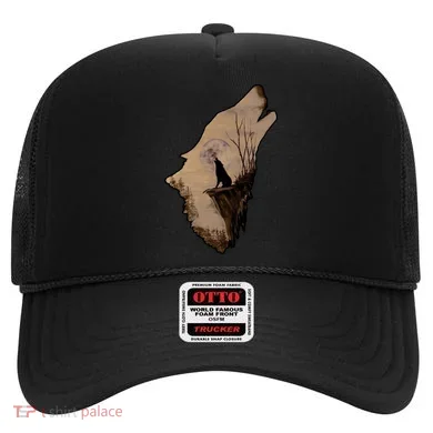 Wolf Howling Alone Hat
