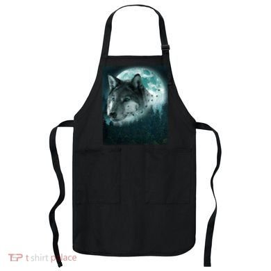 Wolf Moon Forest Wilderness  Apron