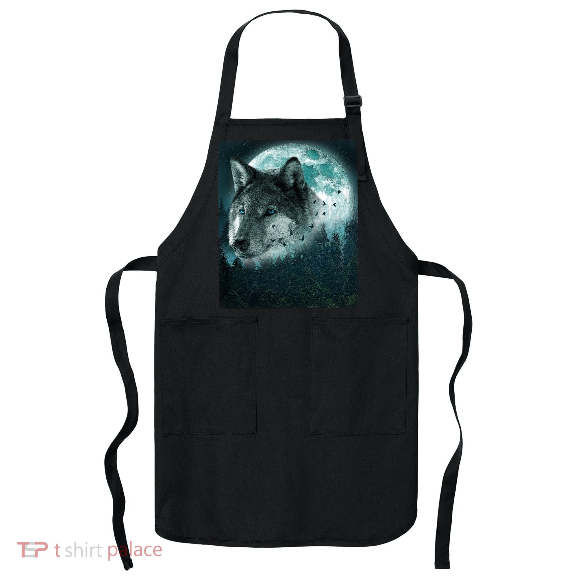 Wolf Moon Forest Wilderness  Apron