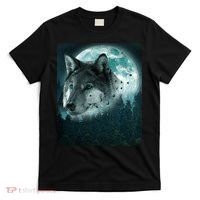 Wolf Moon Forest Wilderness  T-Shirt thumb 0