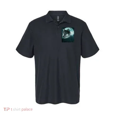 Wolf Moon Forest Wilderness  Polo