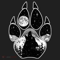Wolf Paw Moon Howl Women's Sweatshirt thumb 2