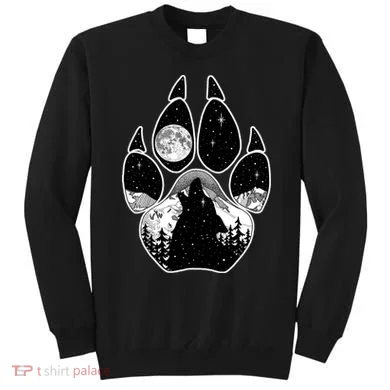 Wolf Paw Moon Howl Sweatshirt