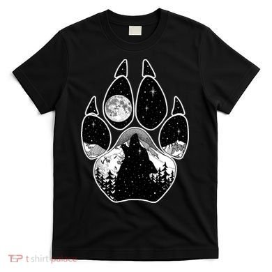 Wolf Paw Moon Howl T-Shirt